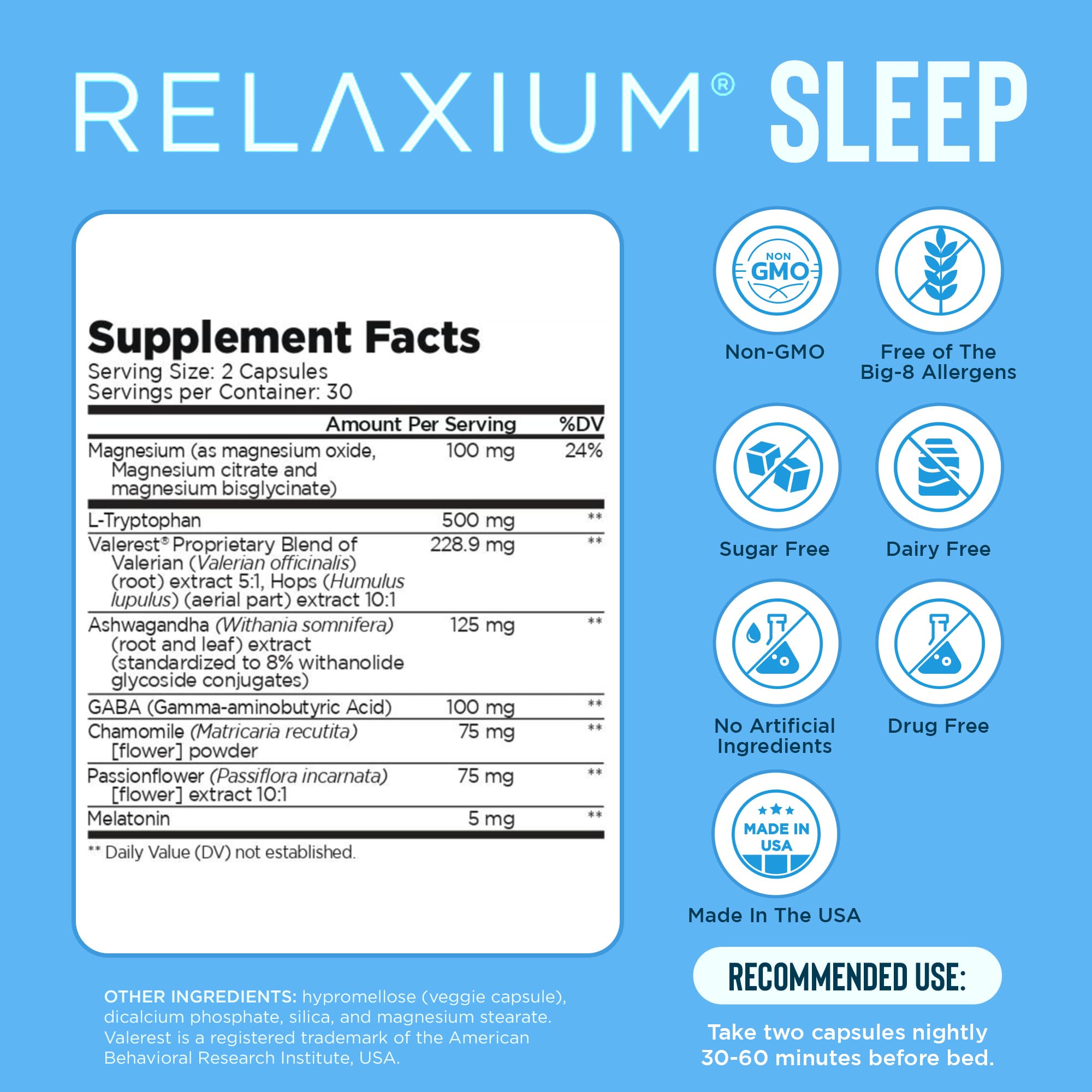 daily wellness Sleep Aid & Brain IQ Capsules pouches layout
