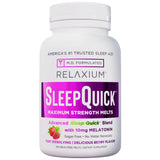 daily wellness Sleep Quick Melts 10mg Melatonin Berry front view