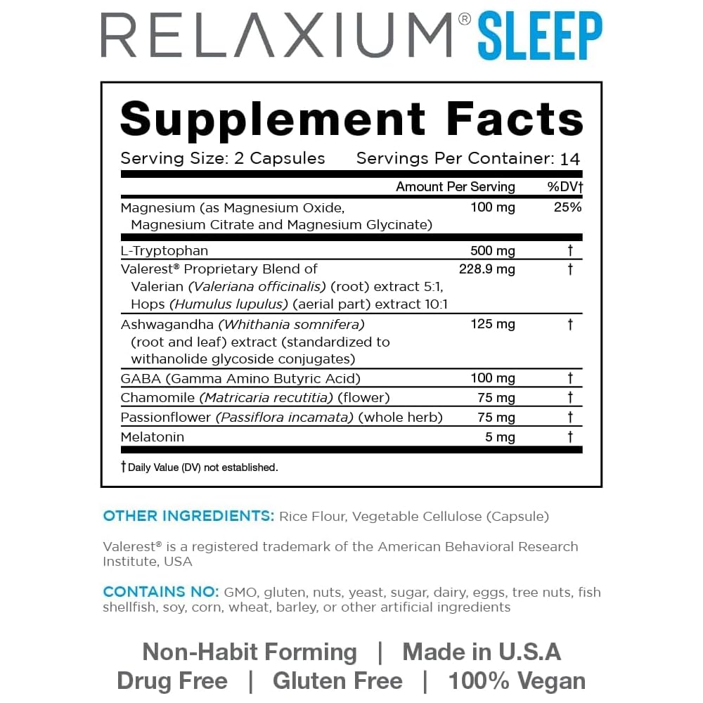 daily wellness Sleep Supplement capsules in a bowl