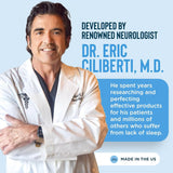 daily wellness Sleep Supplement packaging with dosage information