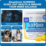 daily wellness SleepQuick Gummies in a lifestyle setting