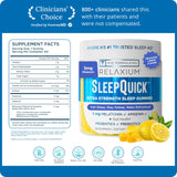 daily wellness SleepQuick Gummies packaging side view