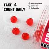 DailyWhole Organics Creatine Gummies packaging with nutritional information