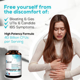 Dainova Nutrition Women's Probiotic Capsules bottle with label