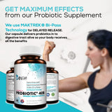 Dainova Nutrition Women's Probiotic Capsules close-up of capsules