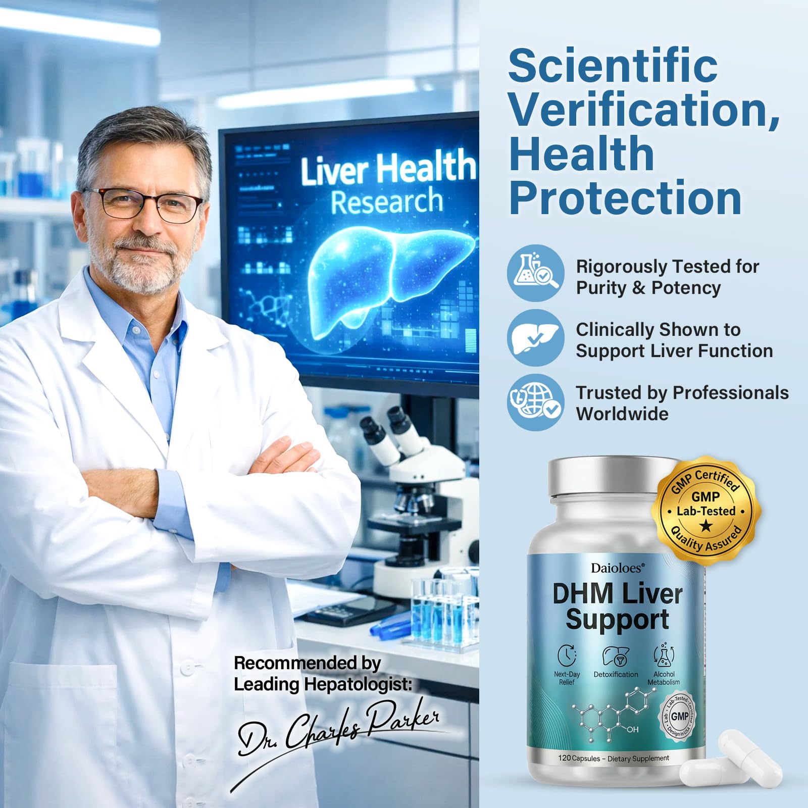 Daioloes DHM Extract Capsules in a lifestyle setting