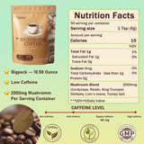 Daitea Mushroom Coffee Blend packaging side view