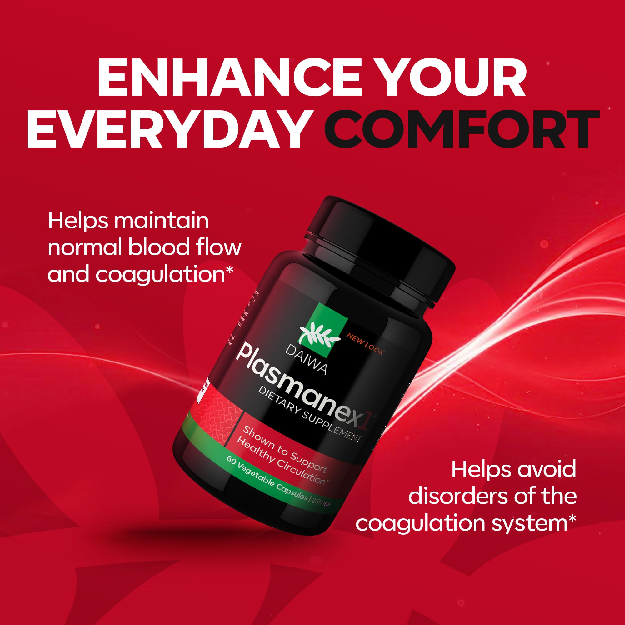 Daiwa Health Development Krill Oil Supplement capsules in a hand