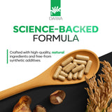 Daiwa PeakImmune4 Mushroom Supplement 1000mg packaging