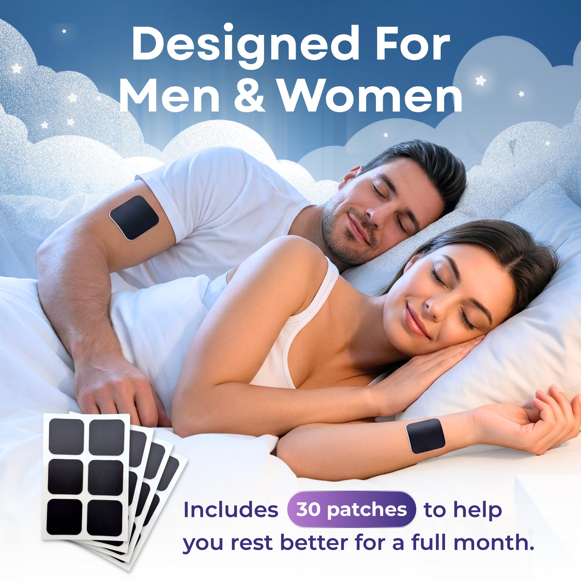 DaliLeo Sleep Patches packaging with product details