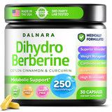 Dalnara Dihydroberberine Capsules 250mg front view