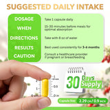 Dalnara Dihydroberberine Capsules 250mg opened bottle
