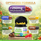 Dalnara Dihydroberberine Capsules 250mg side view