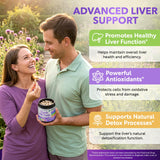 Dalnara Milk Thistle Capsules 80% Silymarin bottle side view