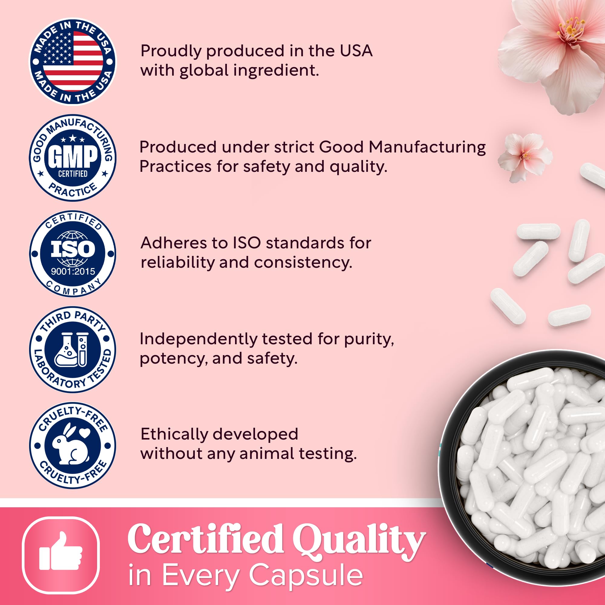 Dalnara Myo-Inositol & D-Chiro Inositol capsules with vitamins and minerals