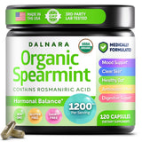 Dalnara Organic Spearmint Capsules 1200mg front view