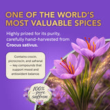 Dalnara Saffron Extract Capsules 88.5mg with measuring spoon