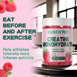 DANEW Pro Creatine Monohydrate Gummies with fresh fruit
