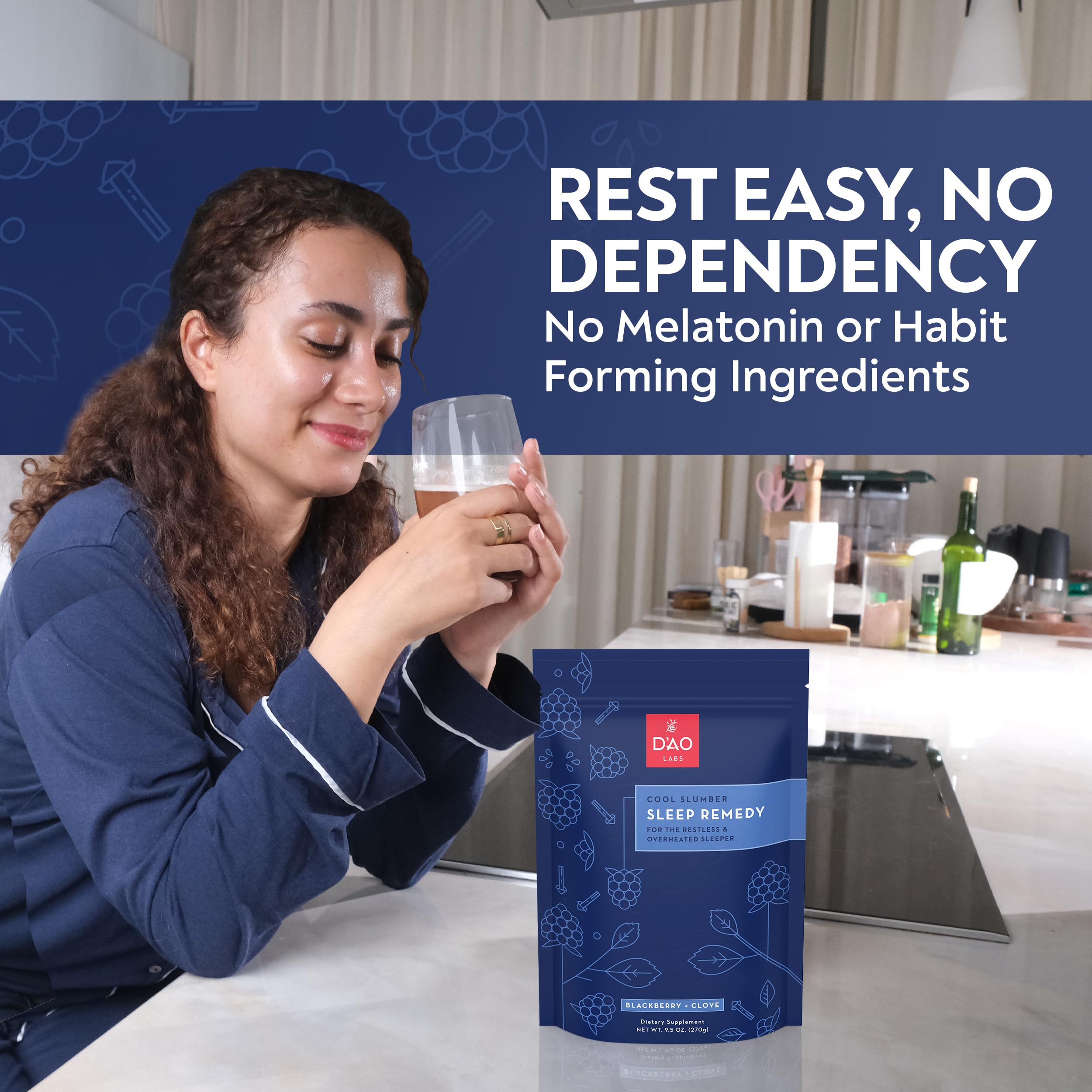 DAO Labs Cool Slumber Sleep Supplement ingredients list