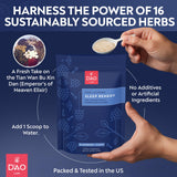 DAO Labs Cool Slumber Sleep Supplement with herbal ingredients