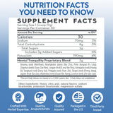 DAO Labs Mental Tranquility Herbal Powder nutritional information