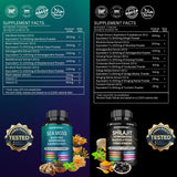 Darkingwings Dynamic Vitality Bundle back view showing ingredients
