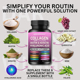 Darkingwings Multi Complex Collagen Capsules bottle with label