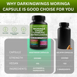 Darkingwings Turmeric Curcumin Capsules packaging