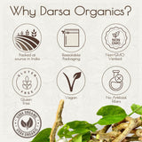 Darsa Organics Giloy Powder with a spoon for serving