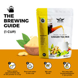 DAUSON Ginger Tea 100g side view with label details