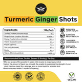 DAUSON Ginger Turmeric Powder mixed in a glass