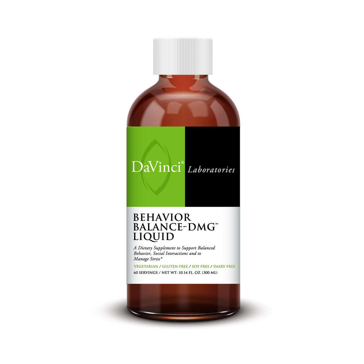 DAVINCI Behavior Balance-DMG Liquid 390g black cherry flavour front view