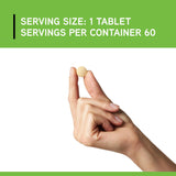 DAVINCI Coenzyme Q10 ChewMelt ingredients list on back of packaging