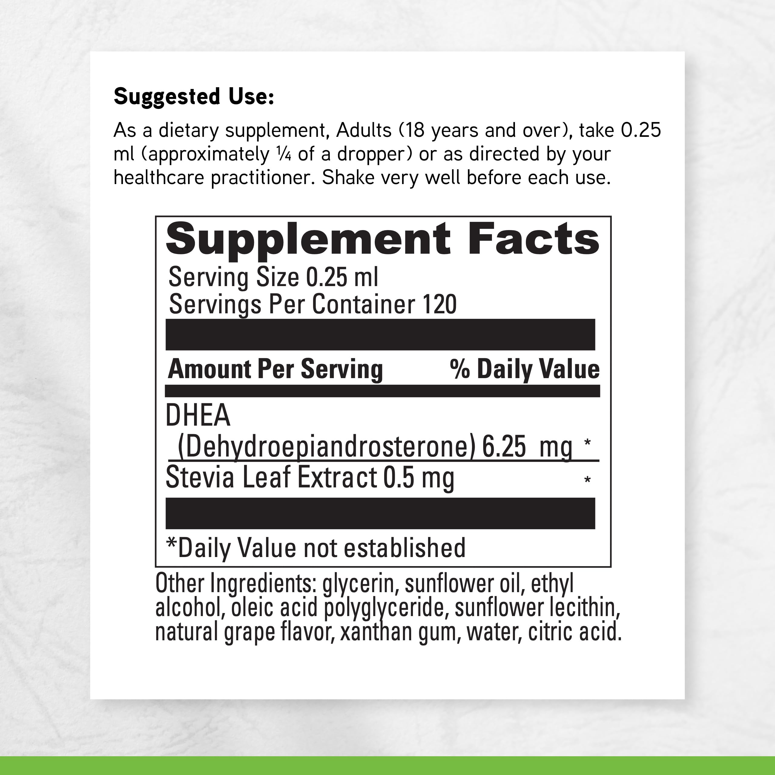 DAVINCI DHEA Blended Vitamin Supplement lifestyle scene on a kitchen counter