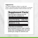 DAVINCI Kids Melatonin Supplement 3mg Citrus ingredients list