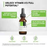 DAVINCI Liposomal A Liquid Vitamin A Supplement 30ml bottle with dropper