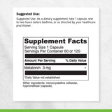 DAVINCI Melatonin-3 capsule close-up