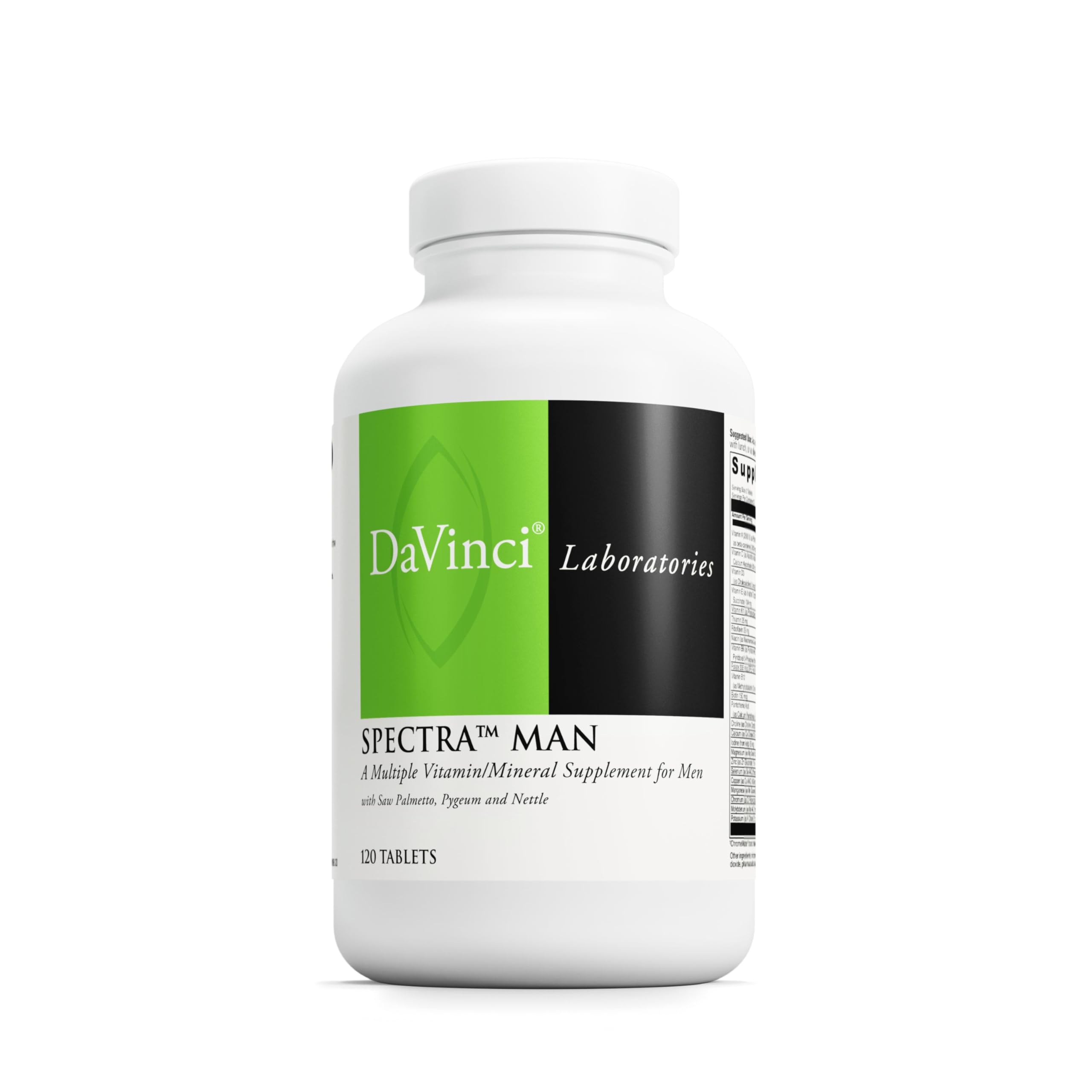 DAVINCI Men's Complete Vitamin & Mineral Supplement front view