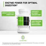 DAVINCI Multi-Enzymes Supplement 109g back view with ingredient list