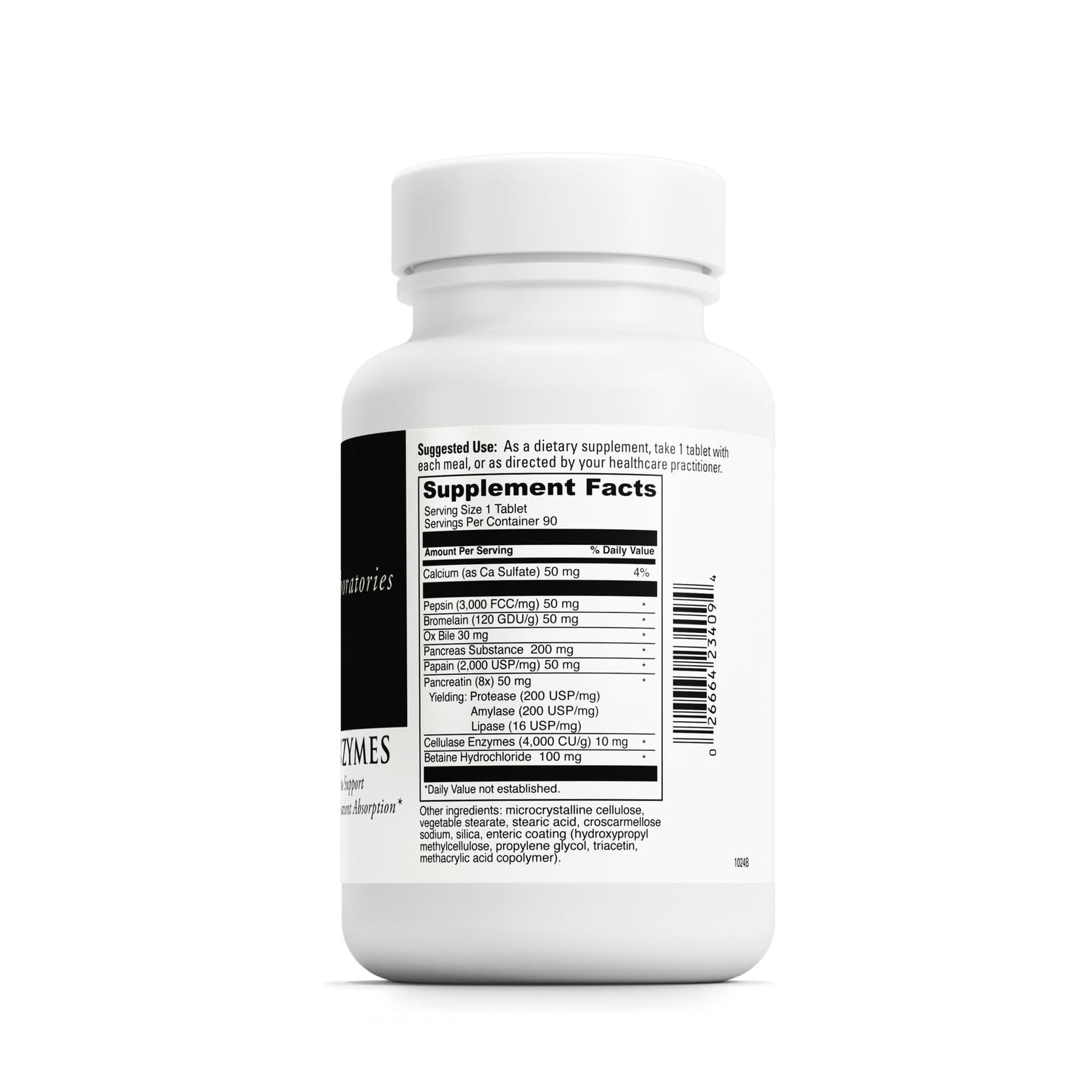 DAVINCI Multi-Enzymes Supplement 109g side view