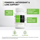 DAVINCI N-Acetyl Cysteine 500mg Capsules nutritional information