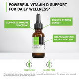 DAVINCI Vitamin D3 Liquid Supplement ingredients list