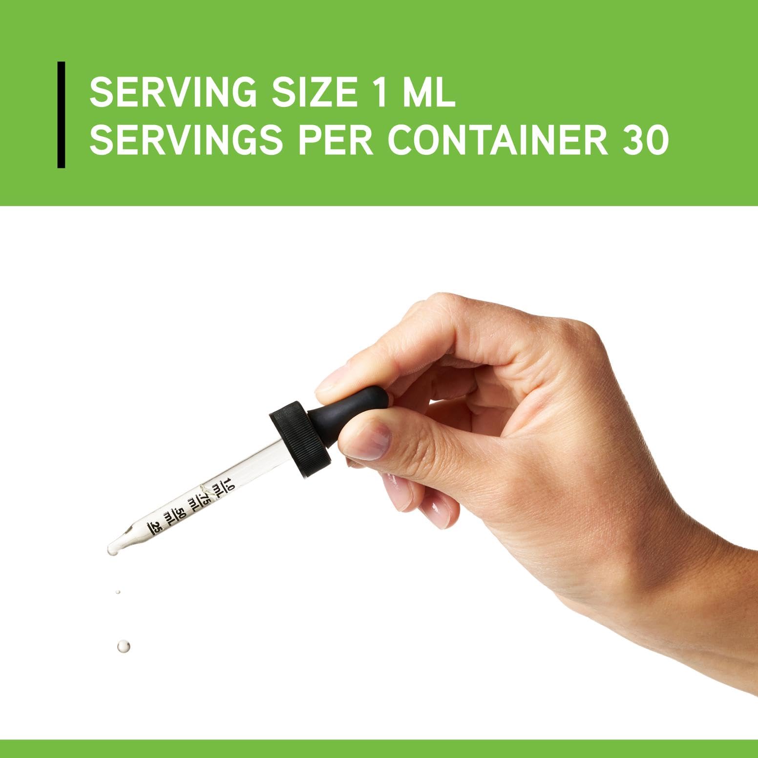 DAVINCI Vitamin D3 Liquid Supplement packaging side view
