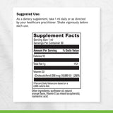 DAVINCI Vitamin D3 Liquid Supplement with natural orange flavour