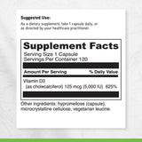 DAVINCI Vitamin D3 Supplement capsule close-up