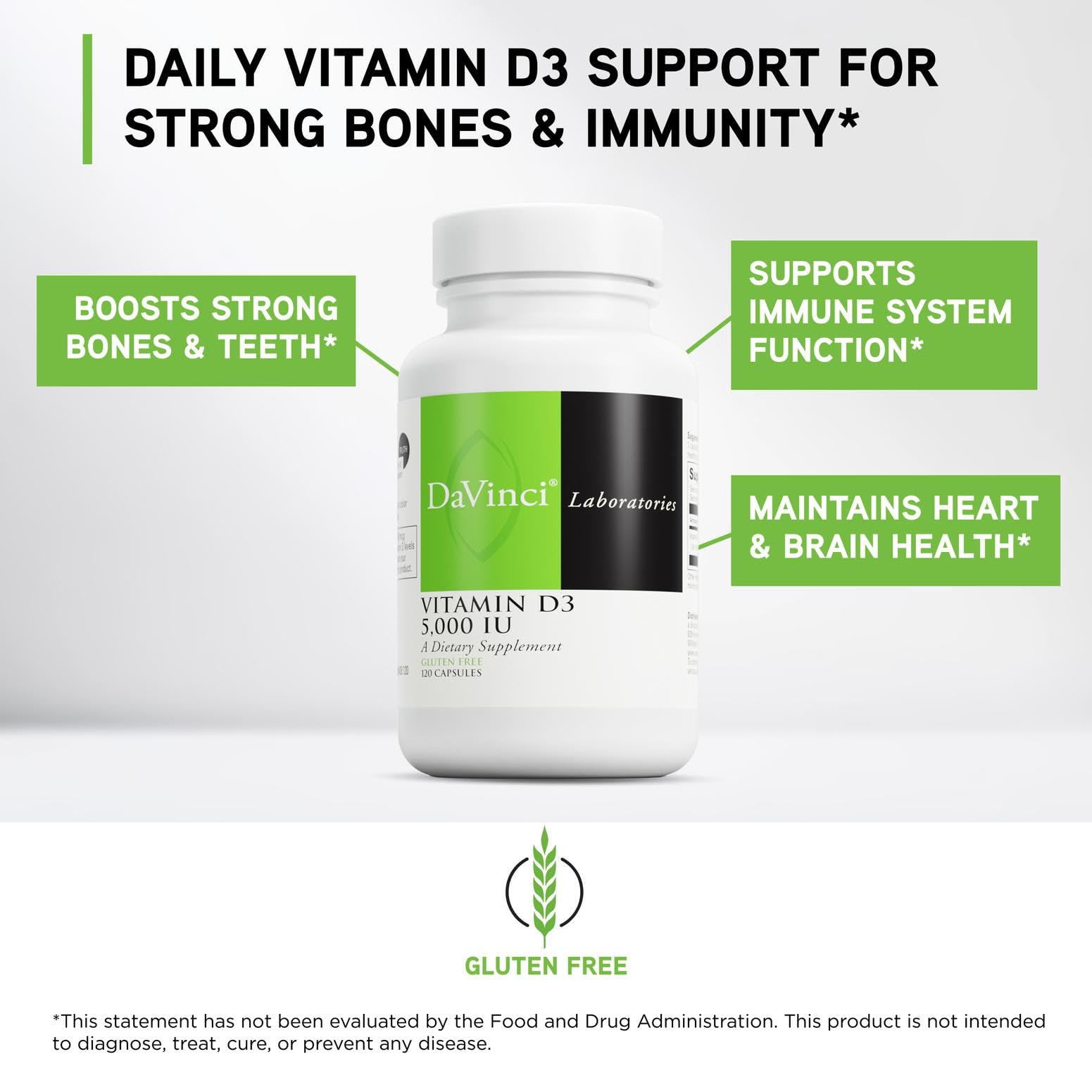 DAVINCI Vitamin D3 Supplement packaging