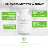 DAVINCI Zinc Lozenges for Kids, Lemon Flavour side view