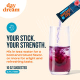 Day Dream PM daily wellness Nighttime Drink Mix Blueberry Hibiscus packaging