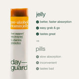DAYGUARD Vitamin Jelly Sticks close-up of jelly texture