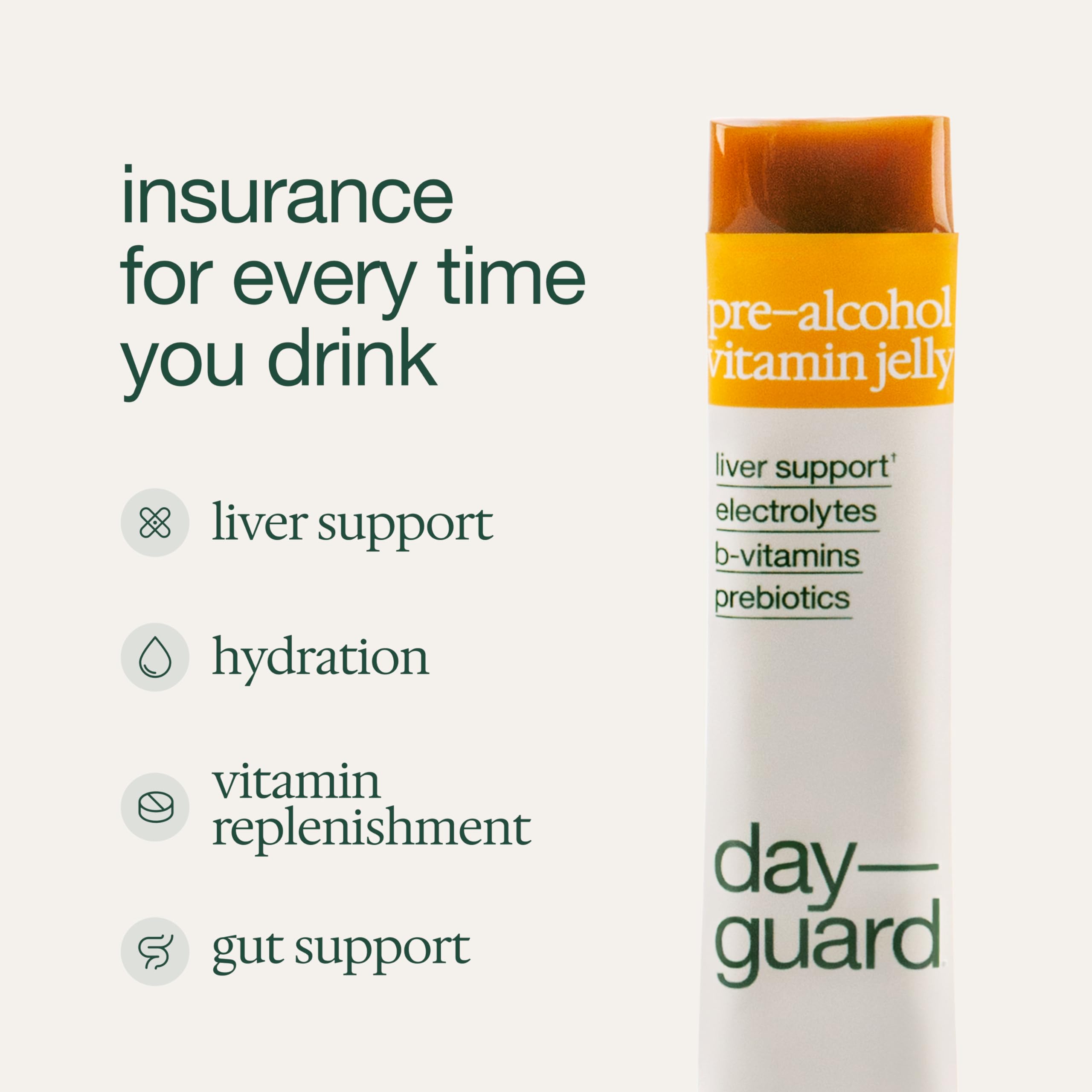 DAYGUARD Vitamin Jelly Sticks individual jelly stick